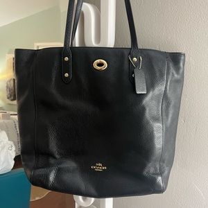 Coach black purse
